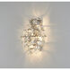 Canada 4 Light 7 inch Chrome Wall Sconce Wall Light